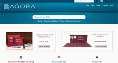 Desktop Screenshot of agorabookstore.ca